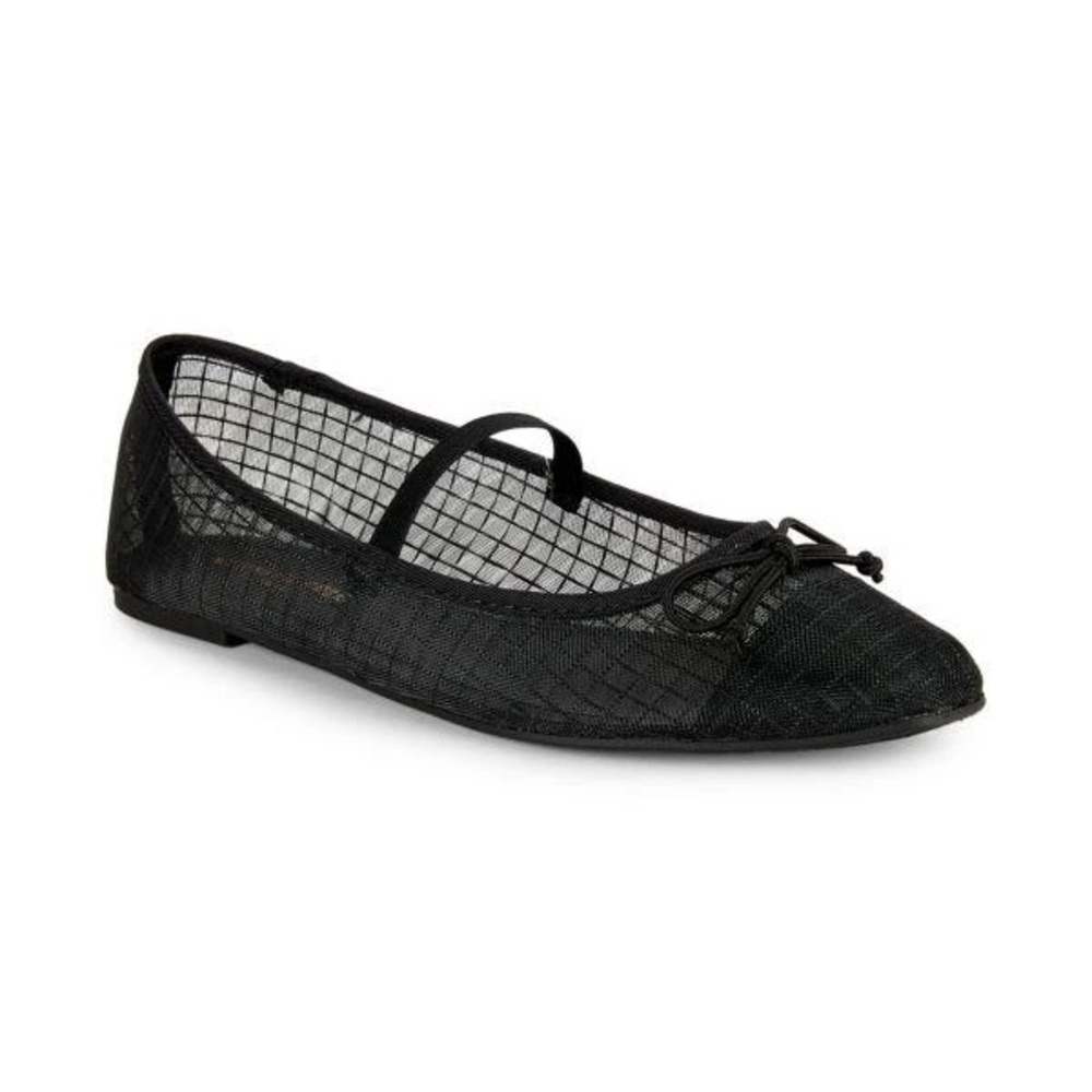 Kenneth Cole Black Mesh Loafers